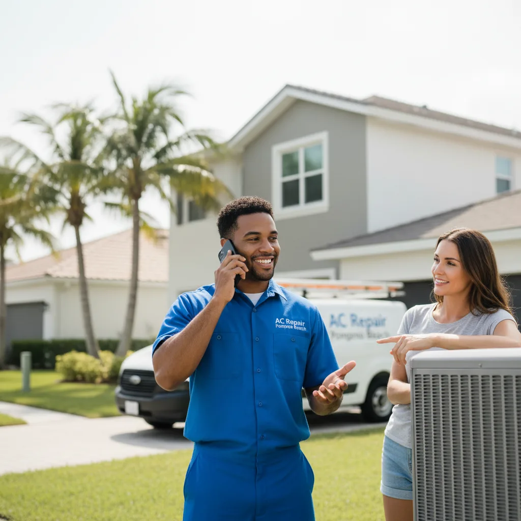 AC Repair Pompano Beach customer support in Henryville
